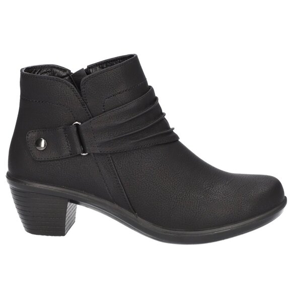 Easy Street Damita Women's Ankle Boots, Size 10WW, Black Matte - Picture 1 of 4